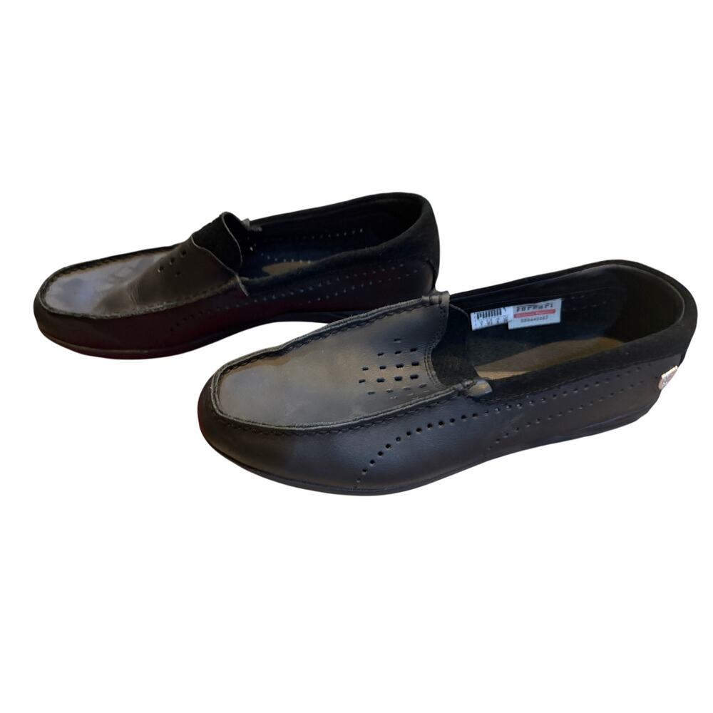 Puma Ferrari Sz 8 Eco Ortholite Slip On Driving Loafers Walking